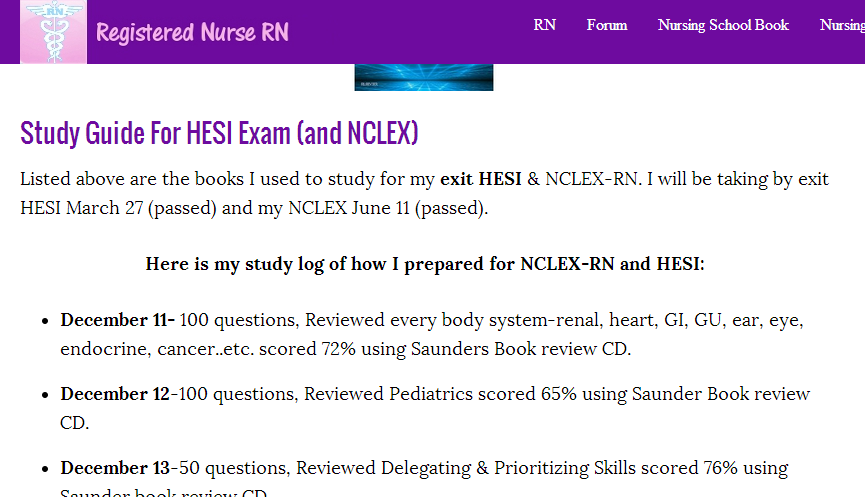 hesi nursing exit exam study guide