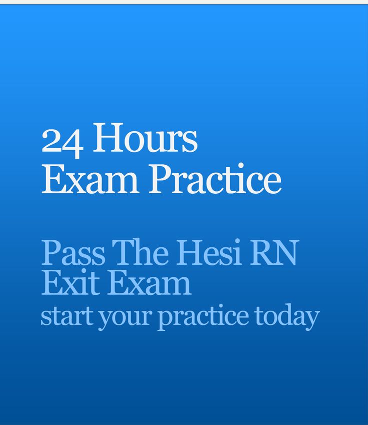 hesi nursing exit exam study guide